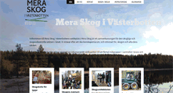 Desktop Screenshot of meraskog.se