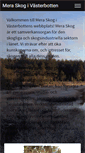 Mobile Screenshot of meraskog.se
